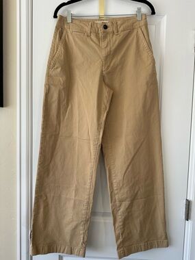 Everlane Wide-Leg Chinos in Tan